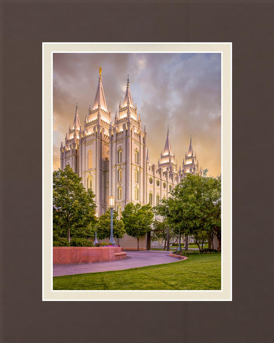 Salt Lake City Utah Eternal Glow