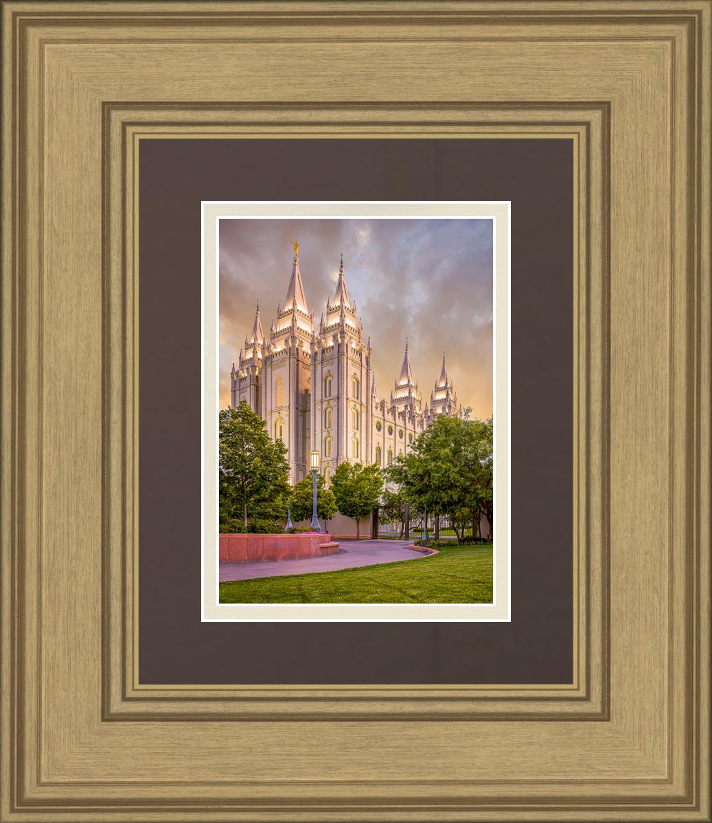 Salt Lake City Utah Eternal Glow