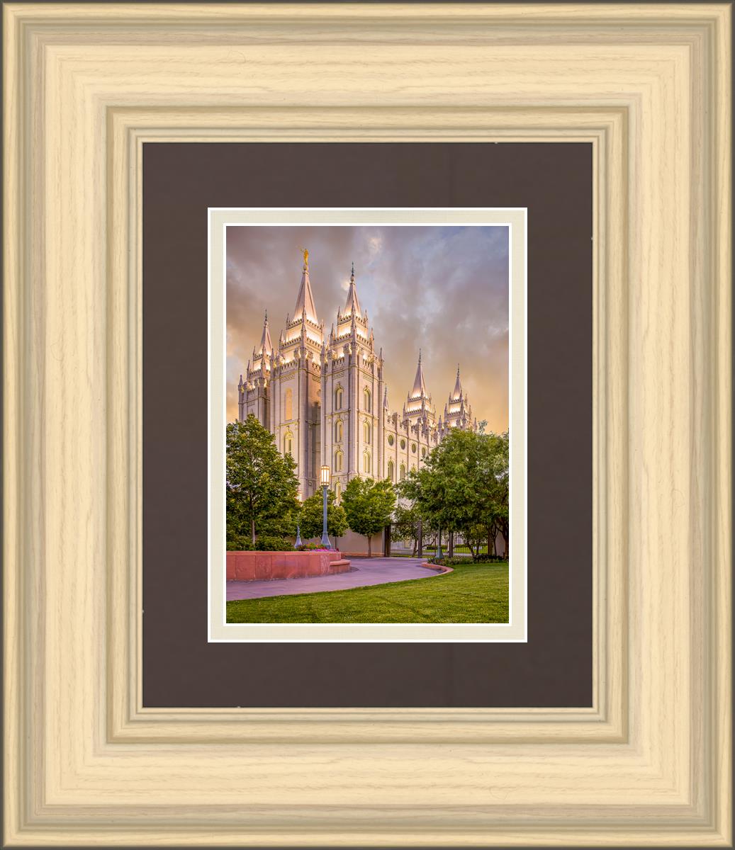 Salt Lake City Utah Eternal Glow