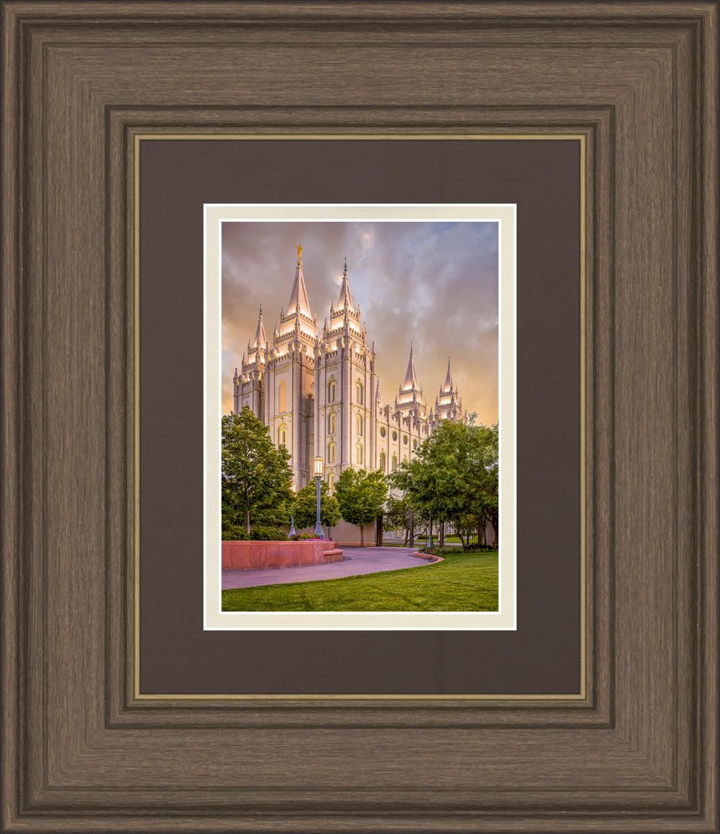Salt Lake City Utah Eternal Glow