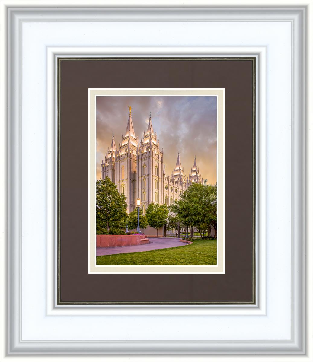 Salt Lake City Utah Eternal Glow