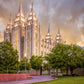 Salt Lake City Utah Eternal Glow