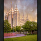 Salt Lake City Utah Eternal Glow