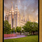 Salt Lake City Utah Eternal Glow