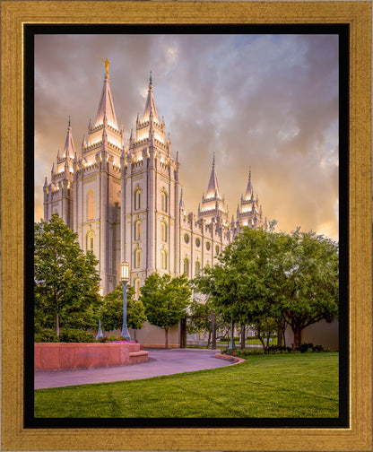Salt Lake City Utah Eternal Glow