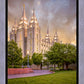Salt Lake City Utah Eternal Glow