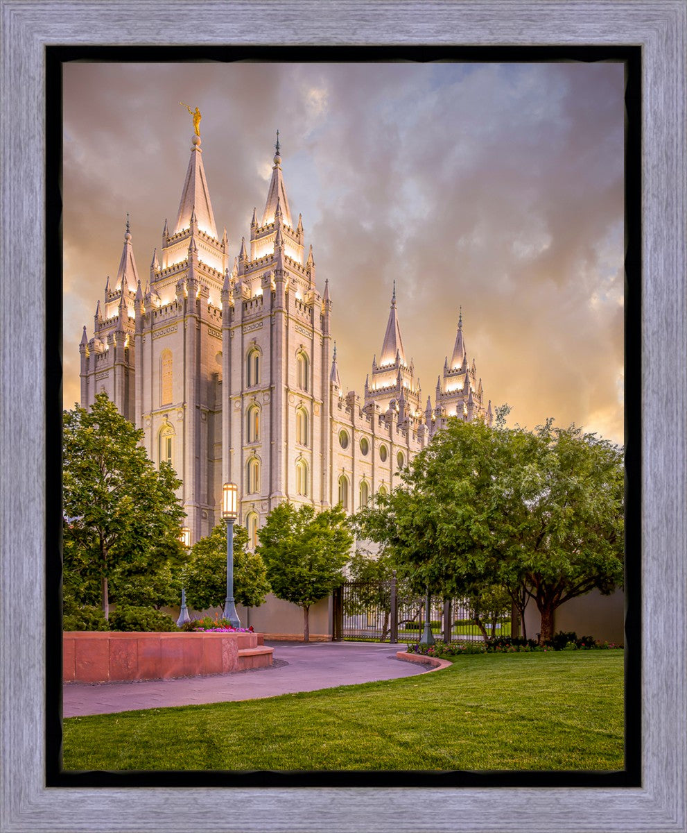 Salt Lake City Utah Eternal Glow