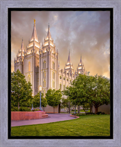 Salt Lake City Utah Eternal Glow
