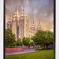 Salt Lake City Utah Eternal Glow