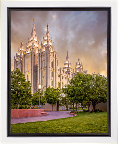 Salt Lake City Utah Eternal Glow