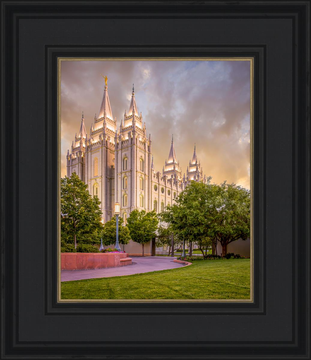 Salt Lake City Utah Eternal Glow