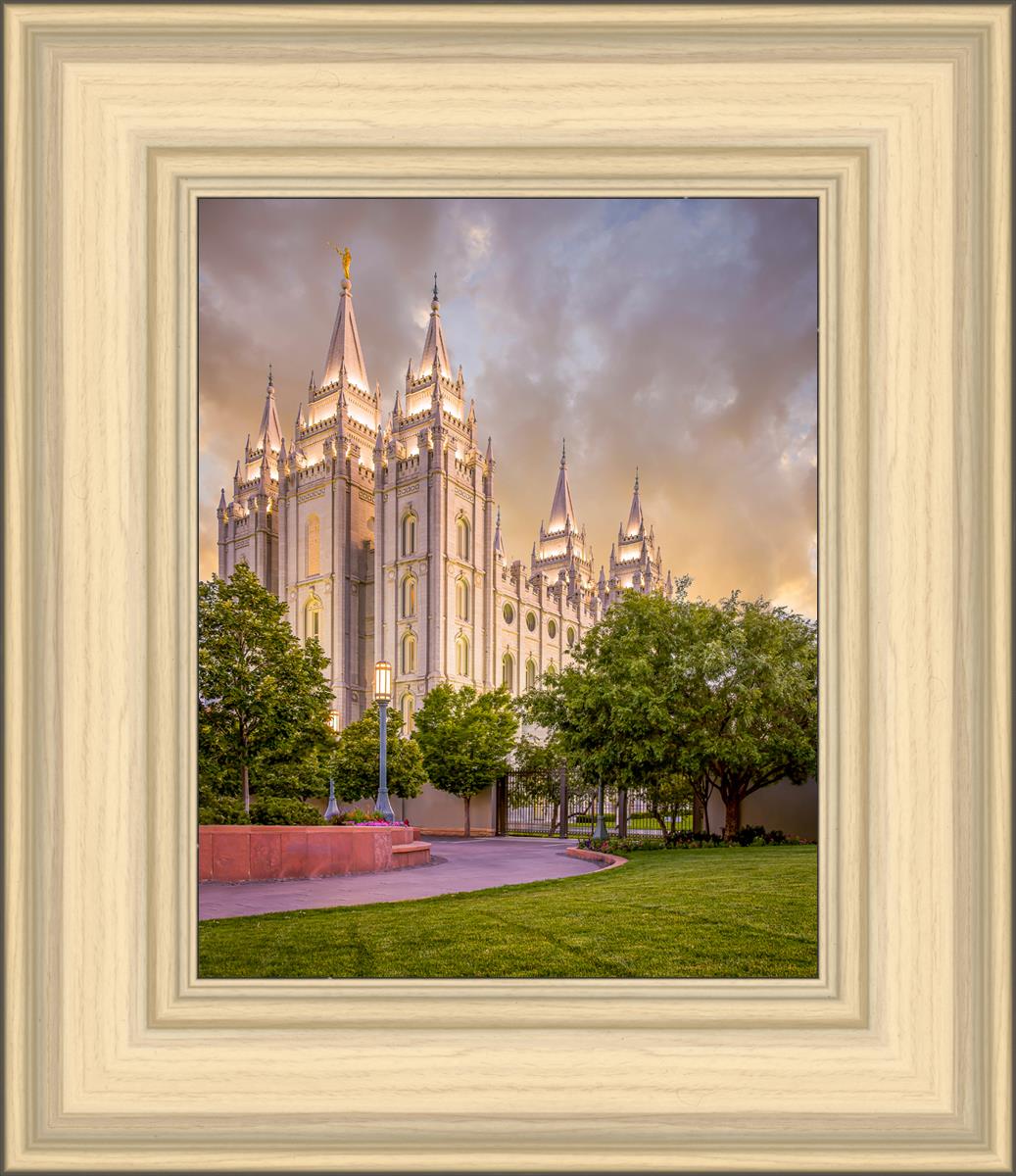 Salt Lake City Utah Eternal Glow