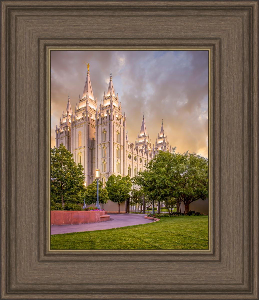 Salt Lake City Utah Eternal Glow