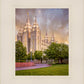 Salt Lake City Utah Eternal Glow