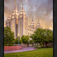 Salt Lake City Utah Eternal Glow