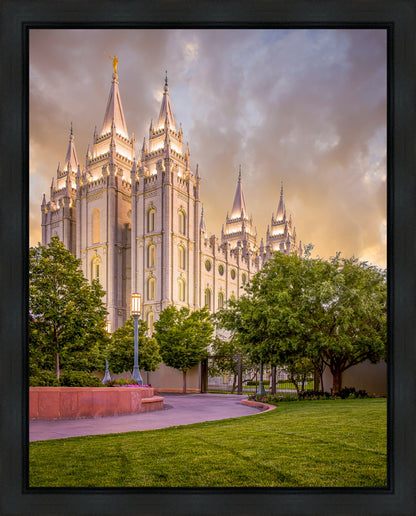 Salt Lake City Utah Eternal Glow