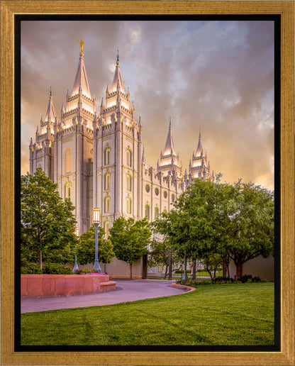 Salt Lake City Utah Eternal Glow