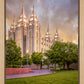 Salt Lake City Utah Eternal Glow