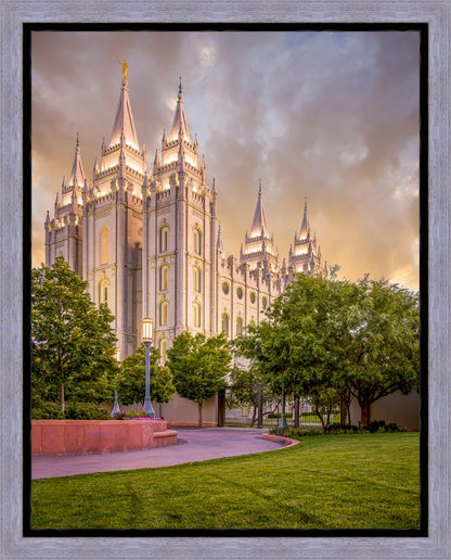Salt Lake City Utah Eternal Glow