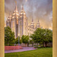 Salt Lake City Utah Eternal Glow