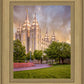 Salt Lake City Utah Eternal Glow