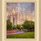 Salt Lake City Utah Eternal Glow