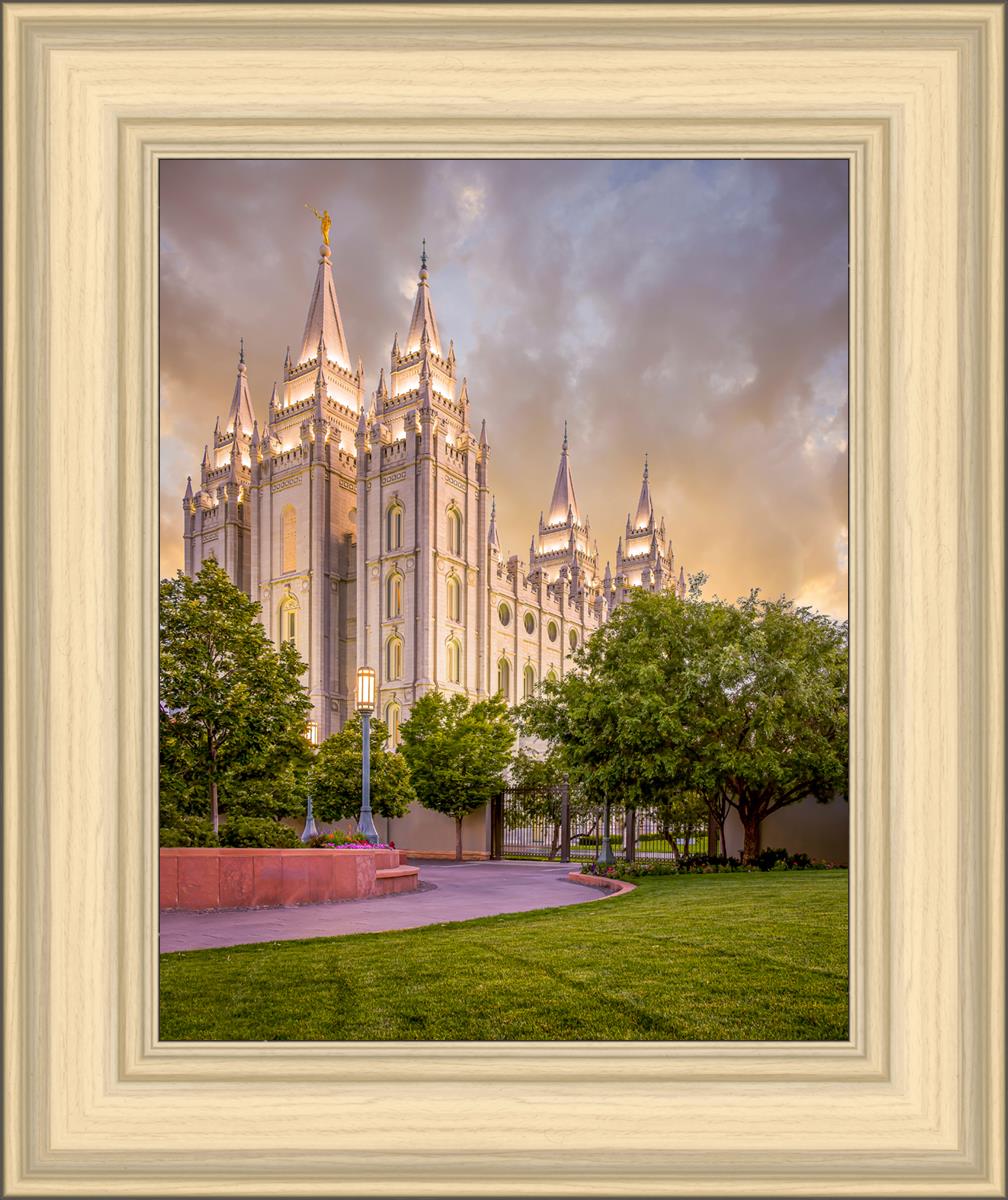 Salt Lake City Utah Eternal Glow