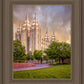 Salt Lake City Utah Eternal Glow