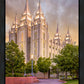 Salt Lake City Utah Eternal Glow