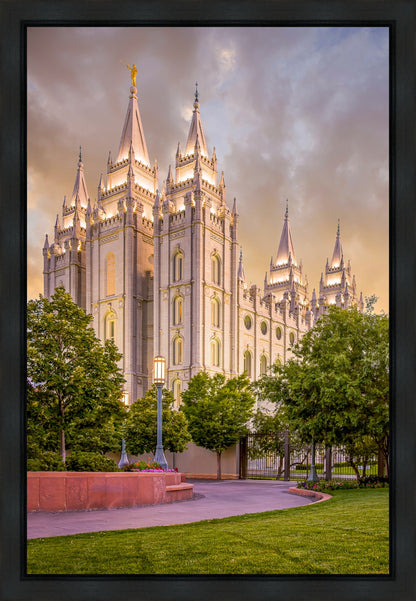 Salt Lake City Utah Eternal Glow