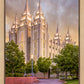 Salt Lake City Utah Eternal Glow