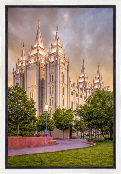 Salt Lake City Utah Eternal Glow