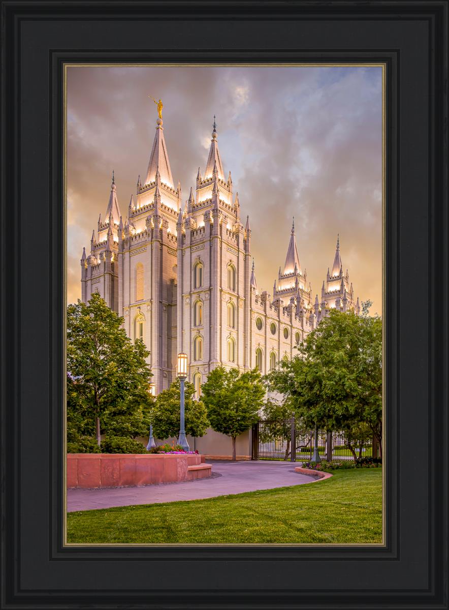 Salt Lake City Utah Eternal Glow