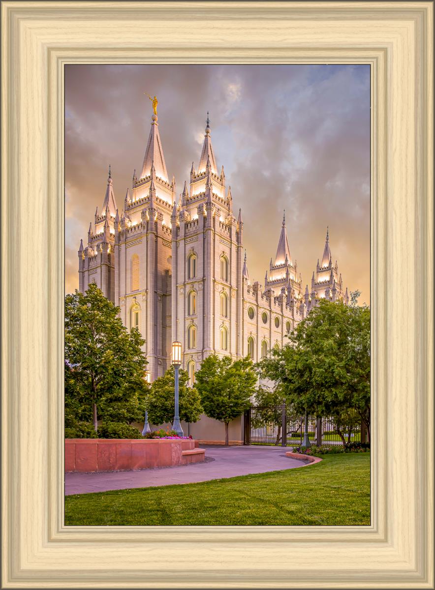Salt Lake City Utah Eternal Glow