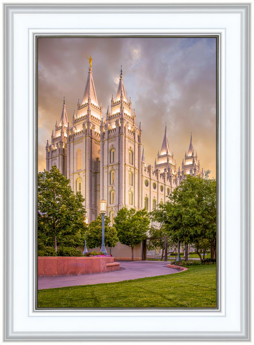 Salt Lake City Utah Eternal Glow