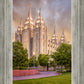Salt Lake City Utah Eternal Glow