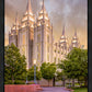Salt Lake City Utah Eternal Glow