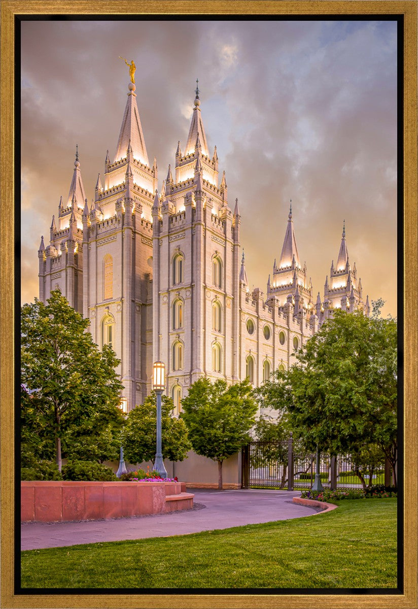 Salt Lake City Utah Eternal Glow