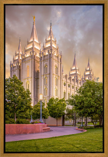 Salt Lake City Utah Eternal Glow