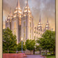Salt Lake City Utah Eternal Glow