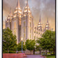 Salt Lake City Utah Eternal Glow