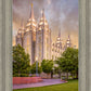 Salt Lake City Utah Eternal Glow