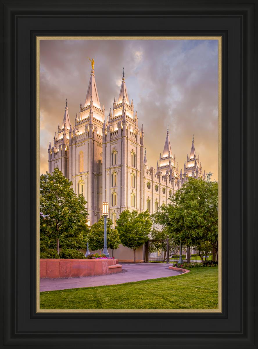Salt Lake City Utah Eternal Glow