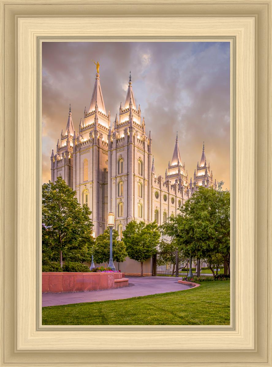 Salt Lake City Utah Eternal Glow