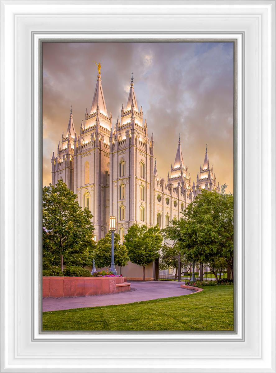 Salt Lake City Utah Eternal Glow