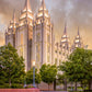 Salt Lake City Utah Eternal Glow