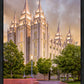 Salt Lake City Utah Eternal Glow