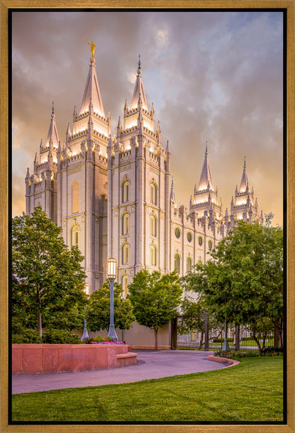 Salt Lake City Utah Eternal Glow