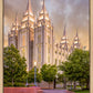 Salt Lake City Utah Eternal Glow