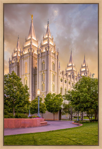 Salt Lake City Utah Eternal Glow